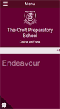 Mobile Screenshot of croftschool.co.uk